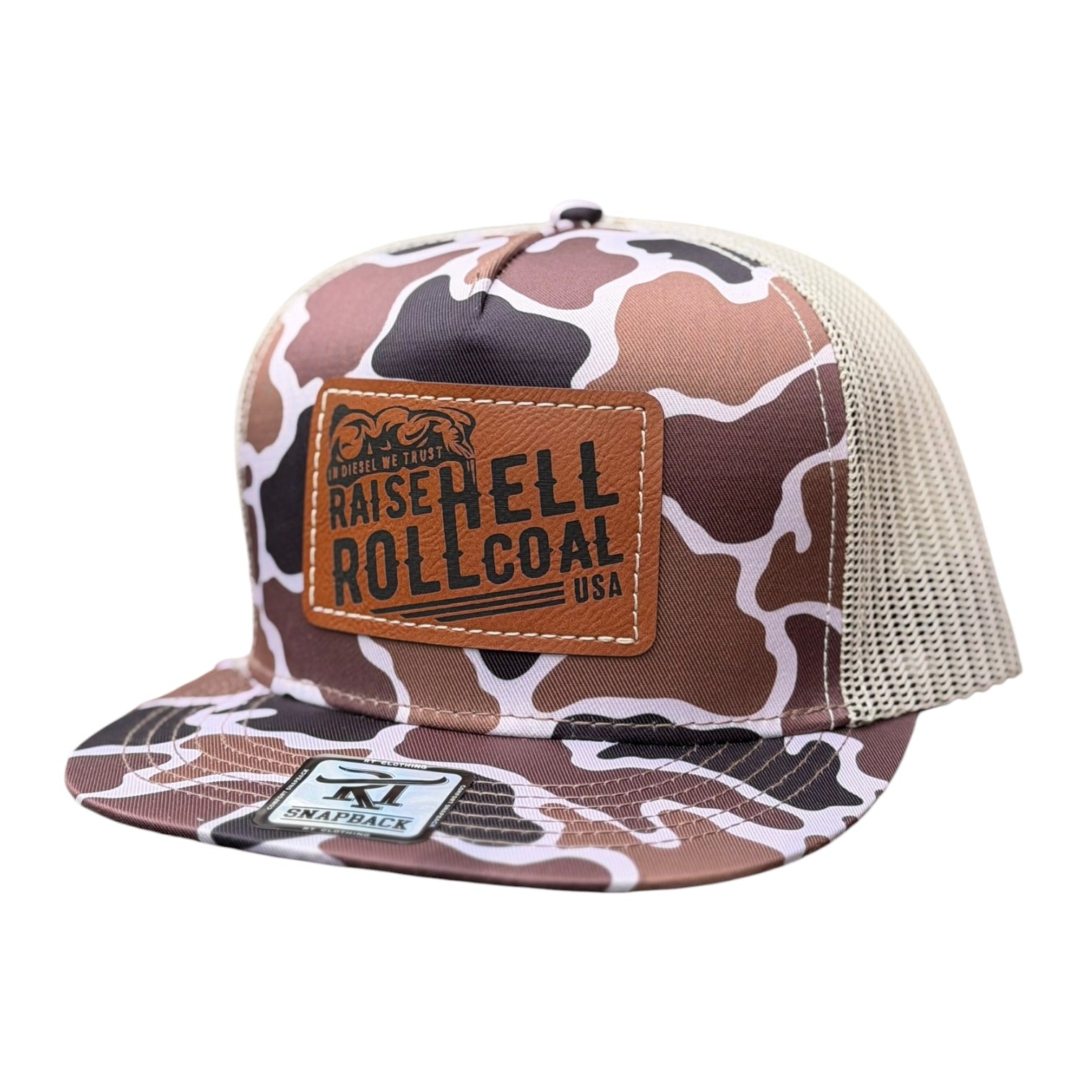 RT CAMO SNAPBACKS