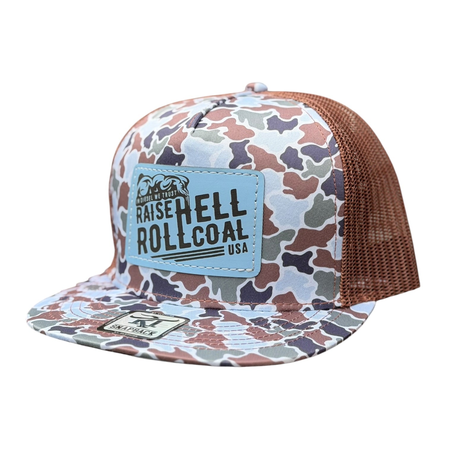 RT CAMO SNAPBACKS