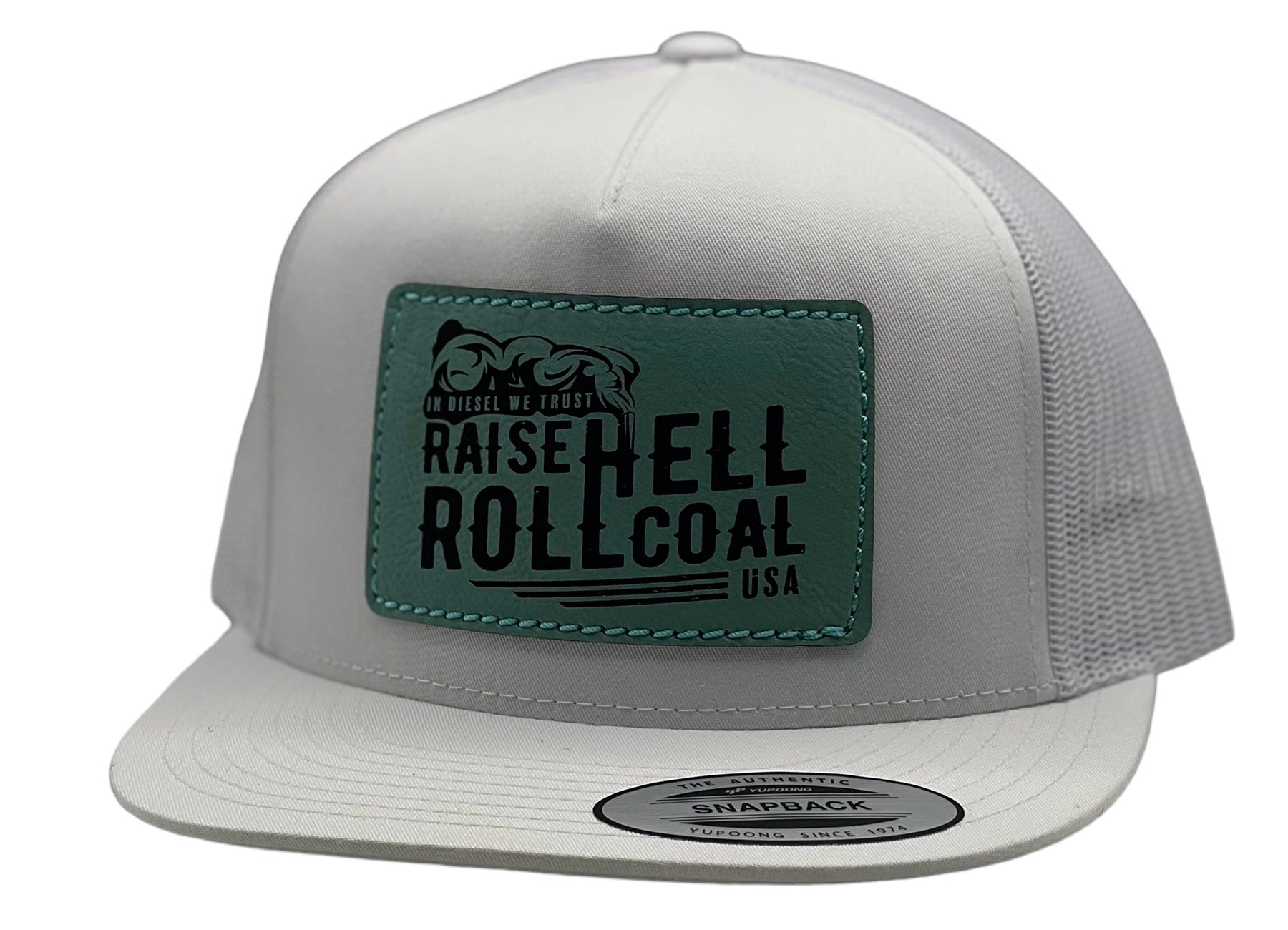 OG White/Teal SnapBack