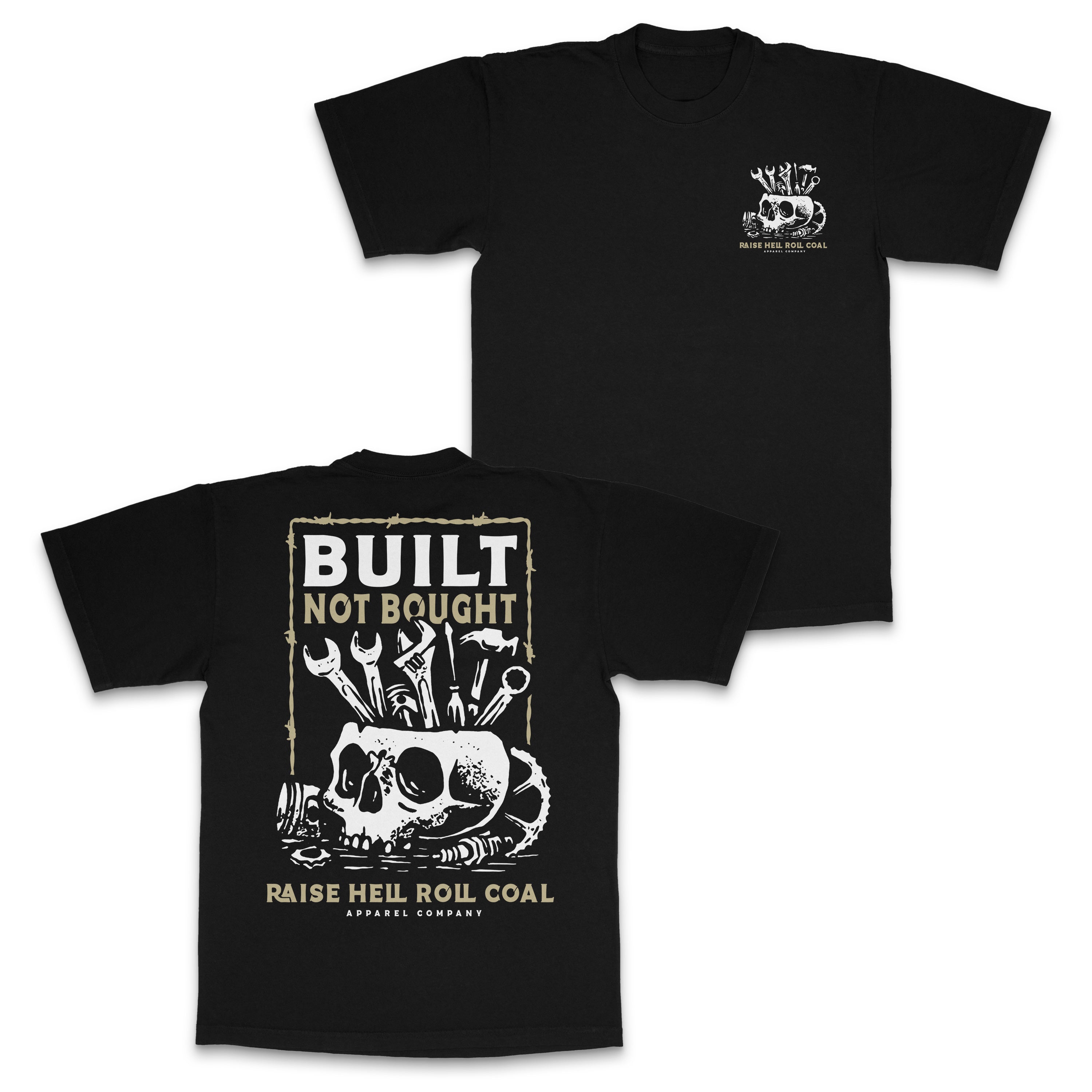 BUILT NOT BOUGHT TEE