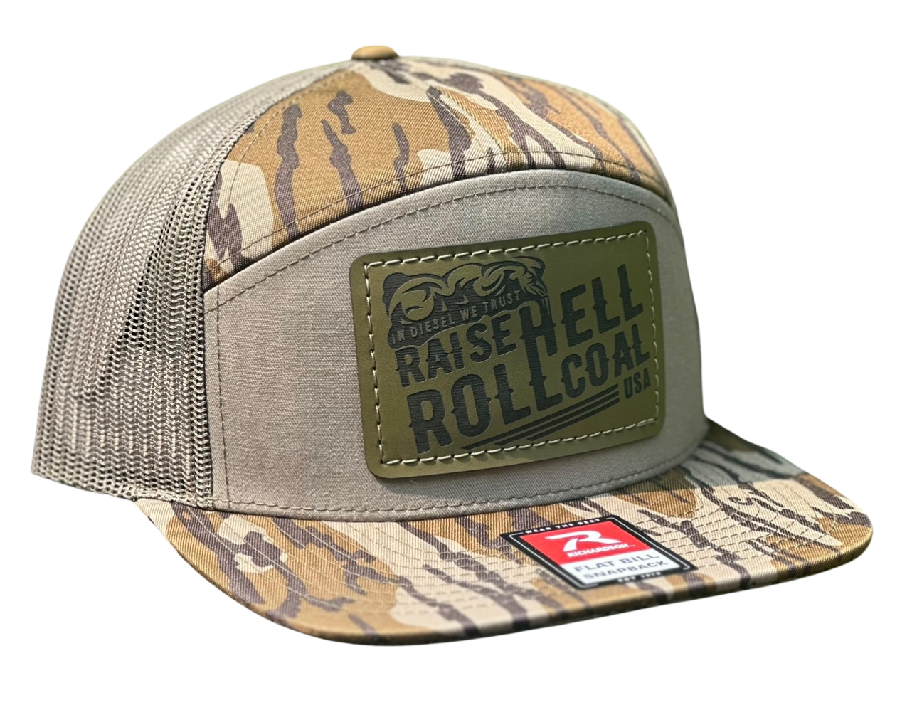 7 PANEL CAMO SNAPBACKS