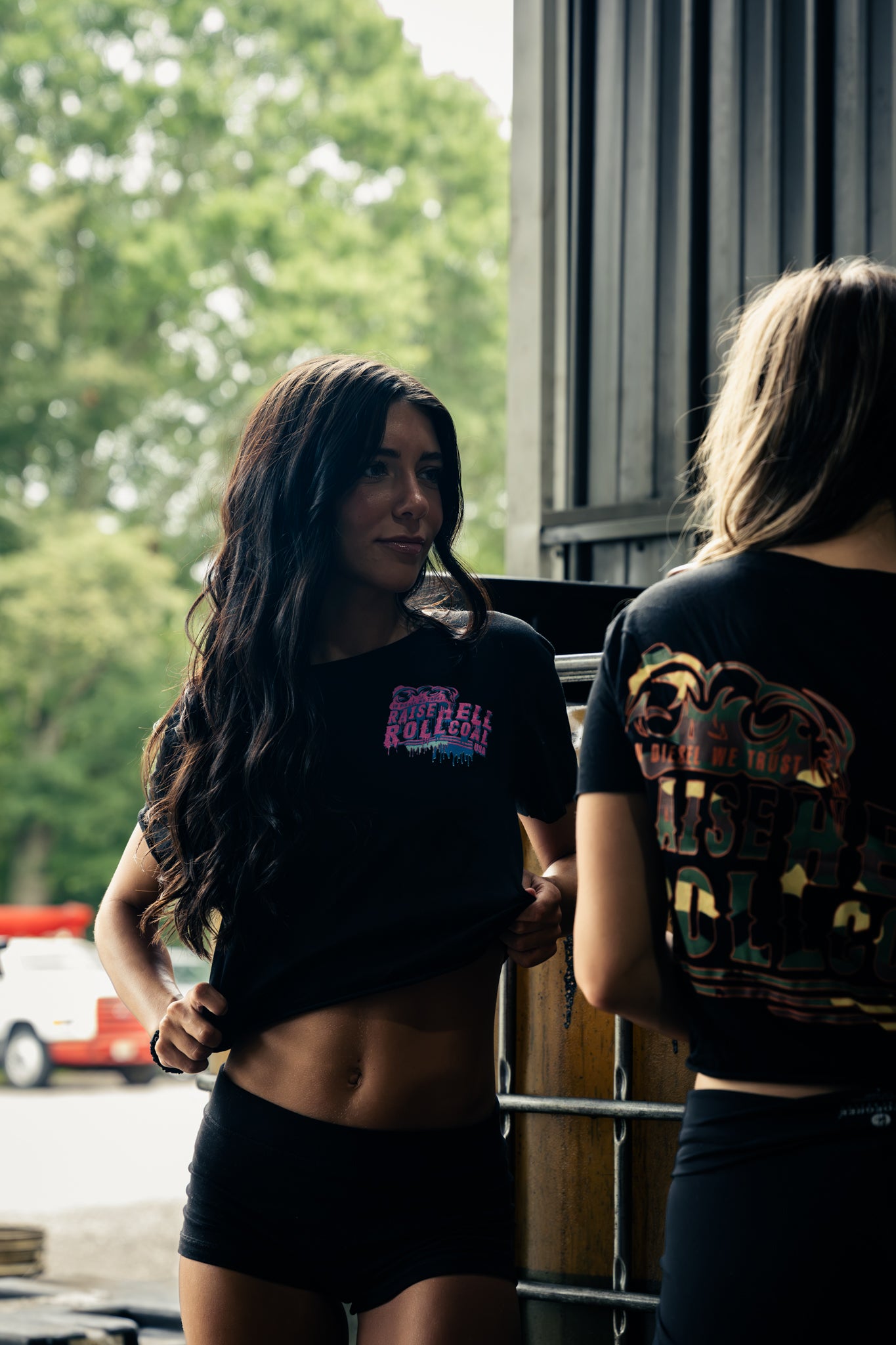 Dolph Camo Cropped Tee