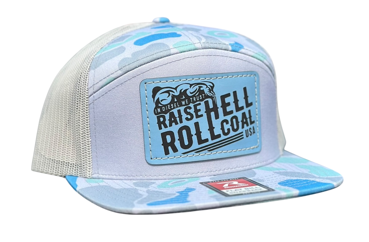 7 PANEL CAMO SNAPBACKS