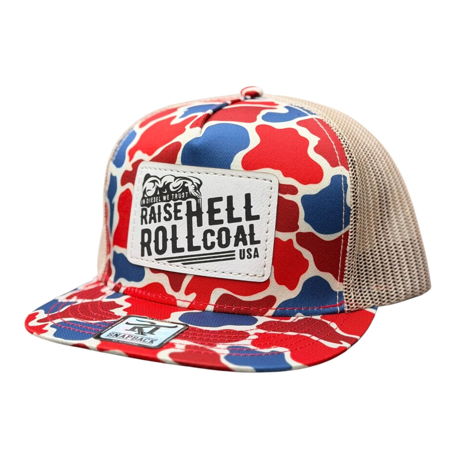 RT CAMO SNAPBACKS