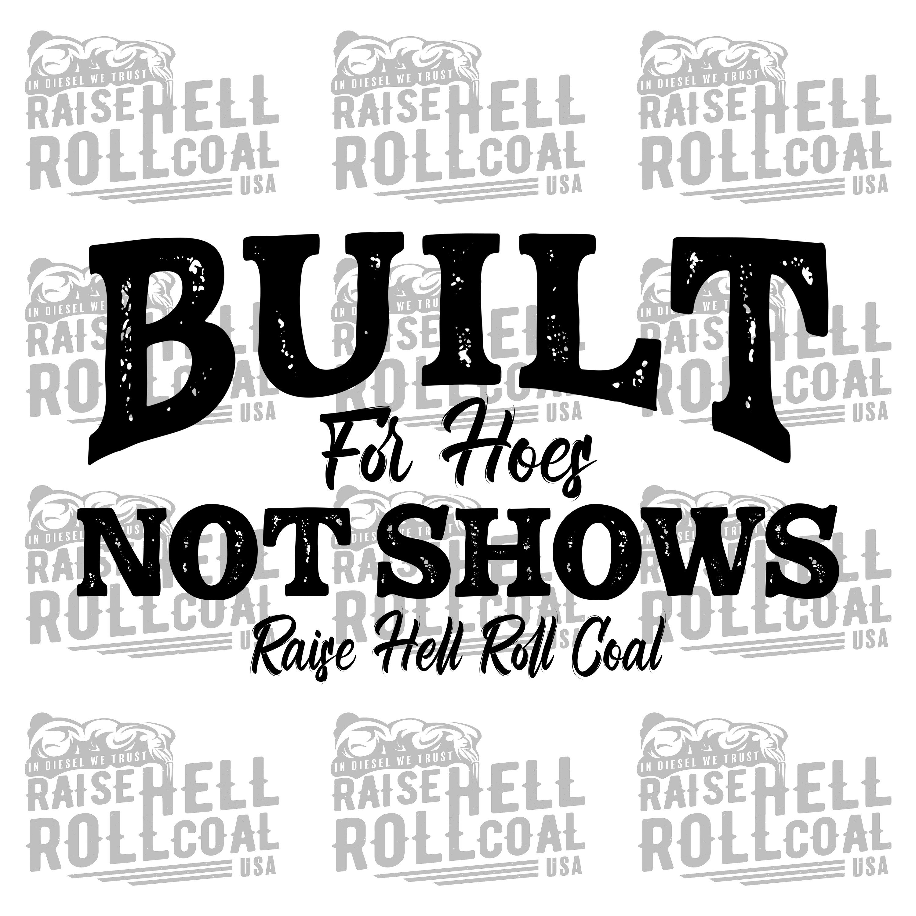 BUILT FOR HOES STICKER