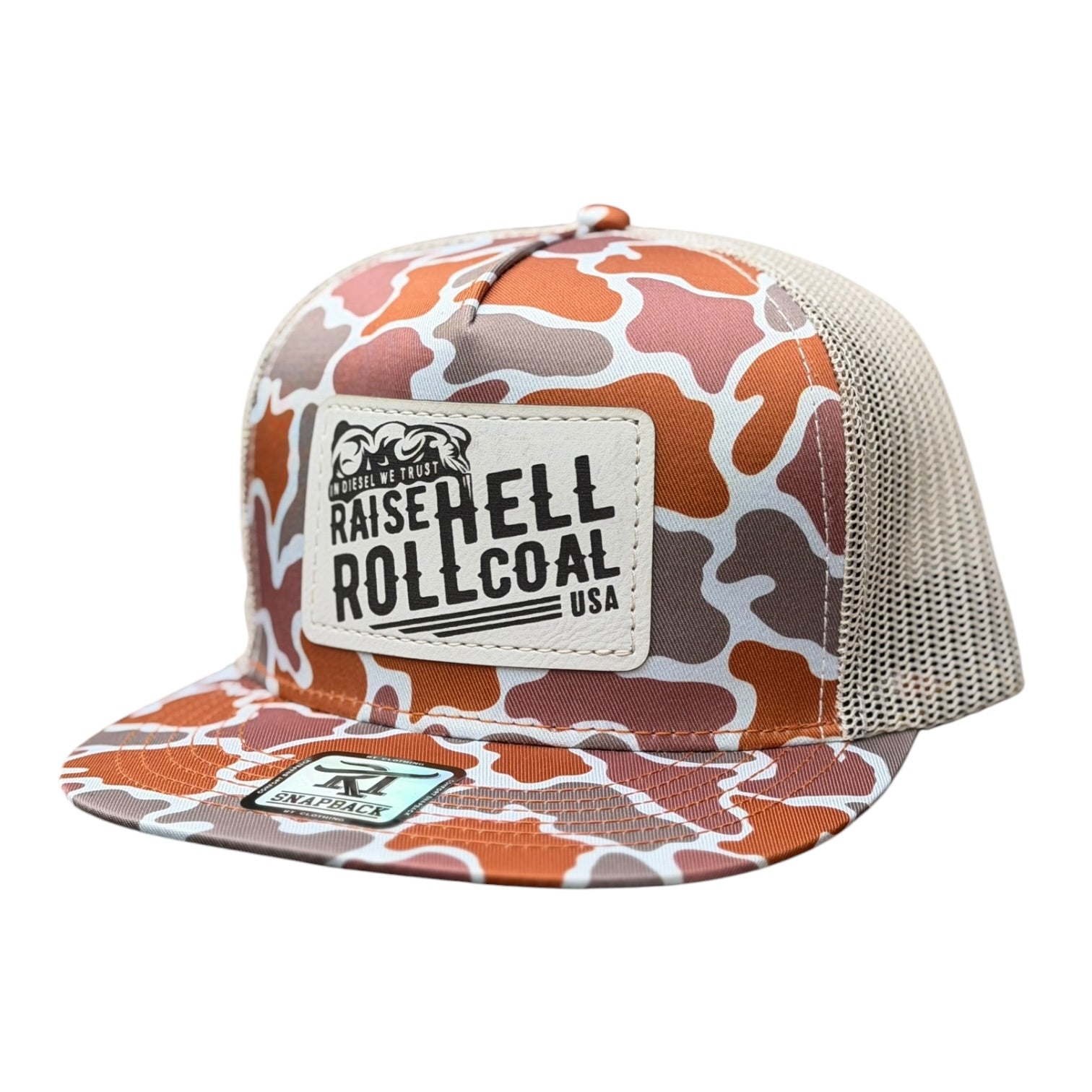 RT CAMO SNAPBACKS