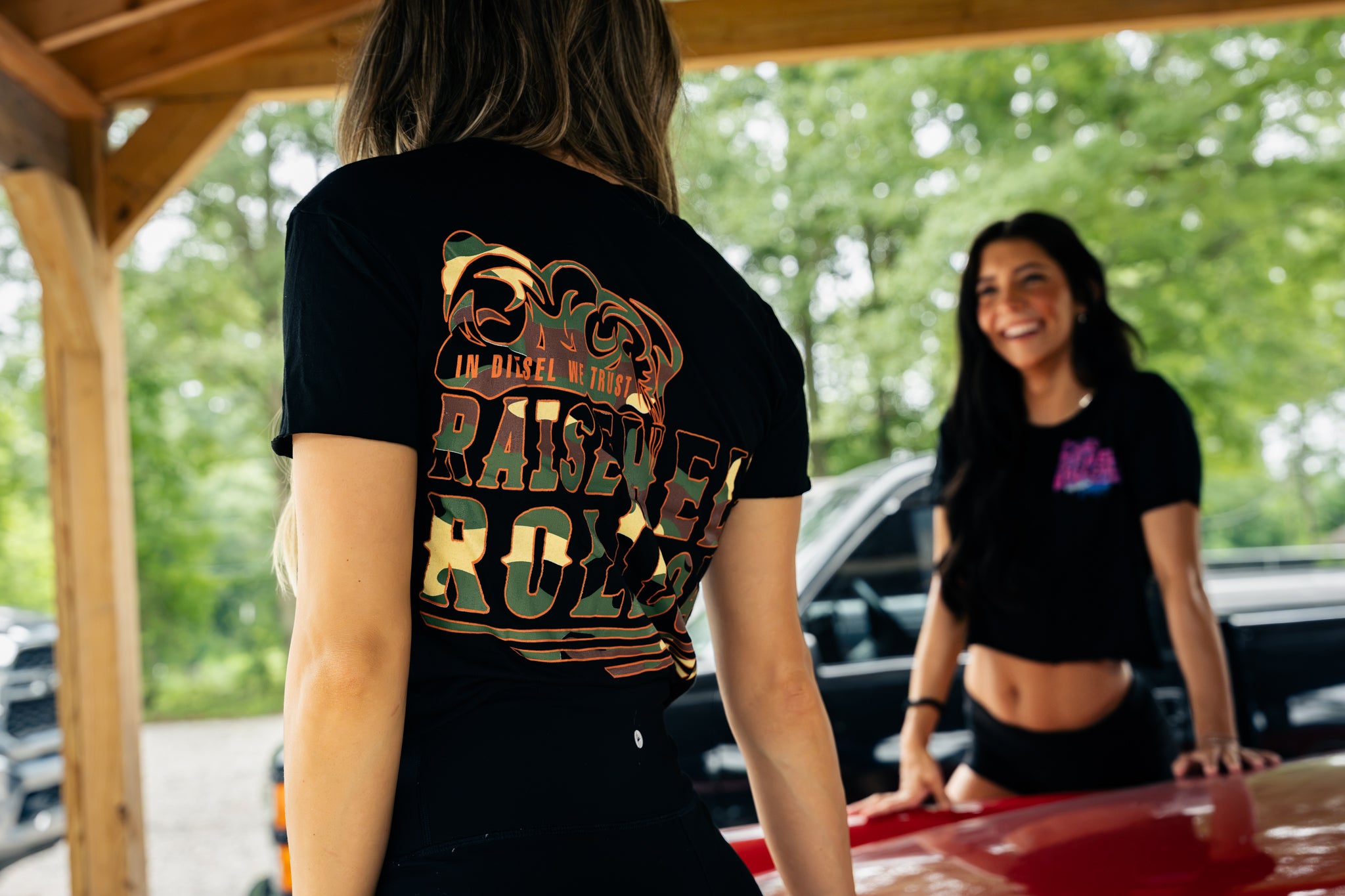 Dolph Camo Cropped Tee