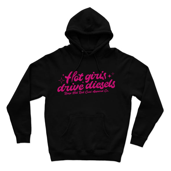 Hot Girls Drive Diesels Hoodie