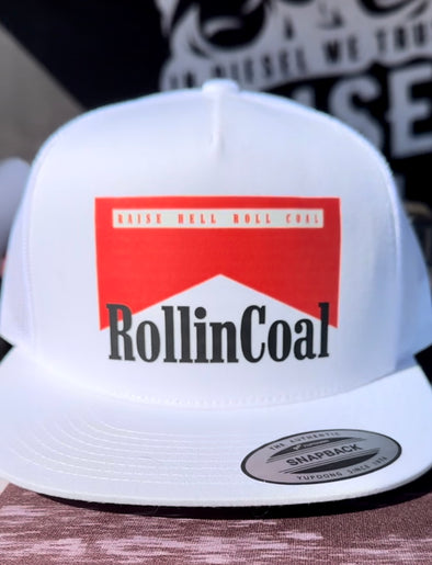 Rollin’ Coal White SnapBack