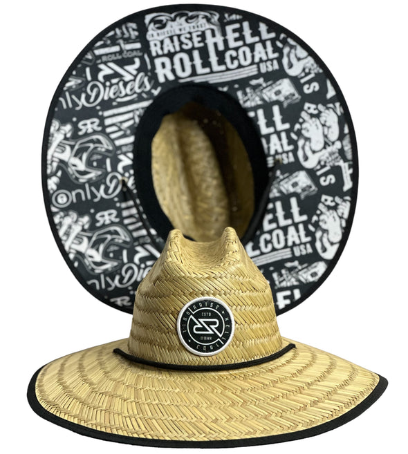 RHRC Branded Straw Sun Hat