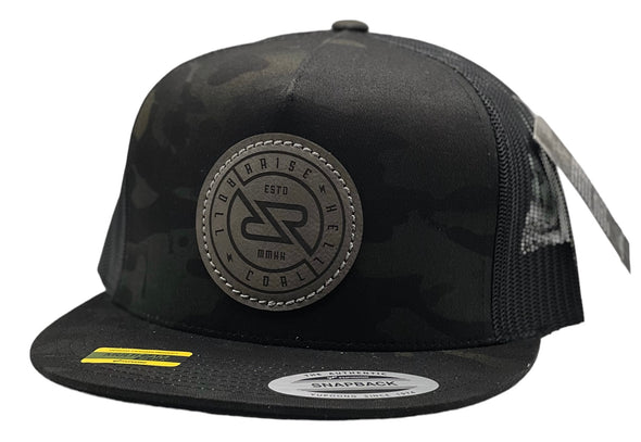 Round Logo Camo SnapBack